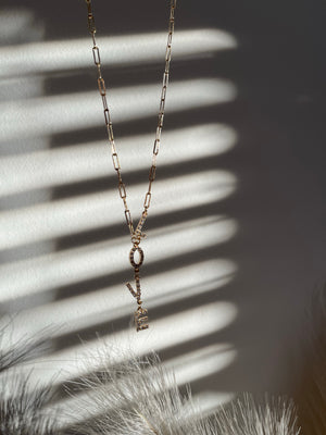"LOVE" NECKLACE
